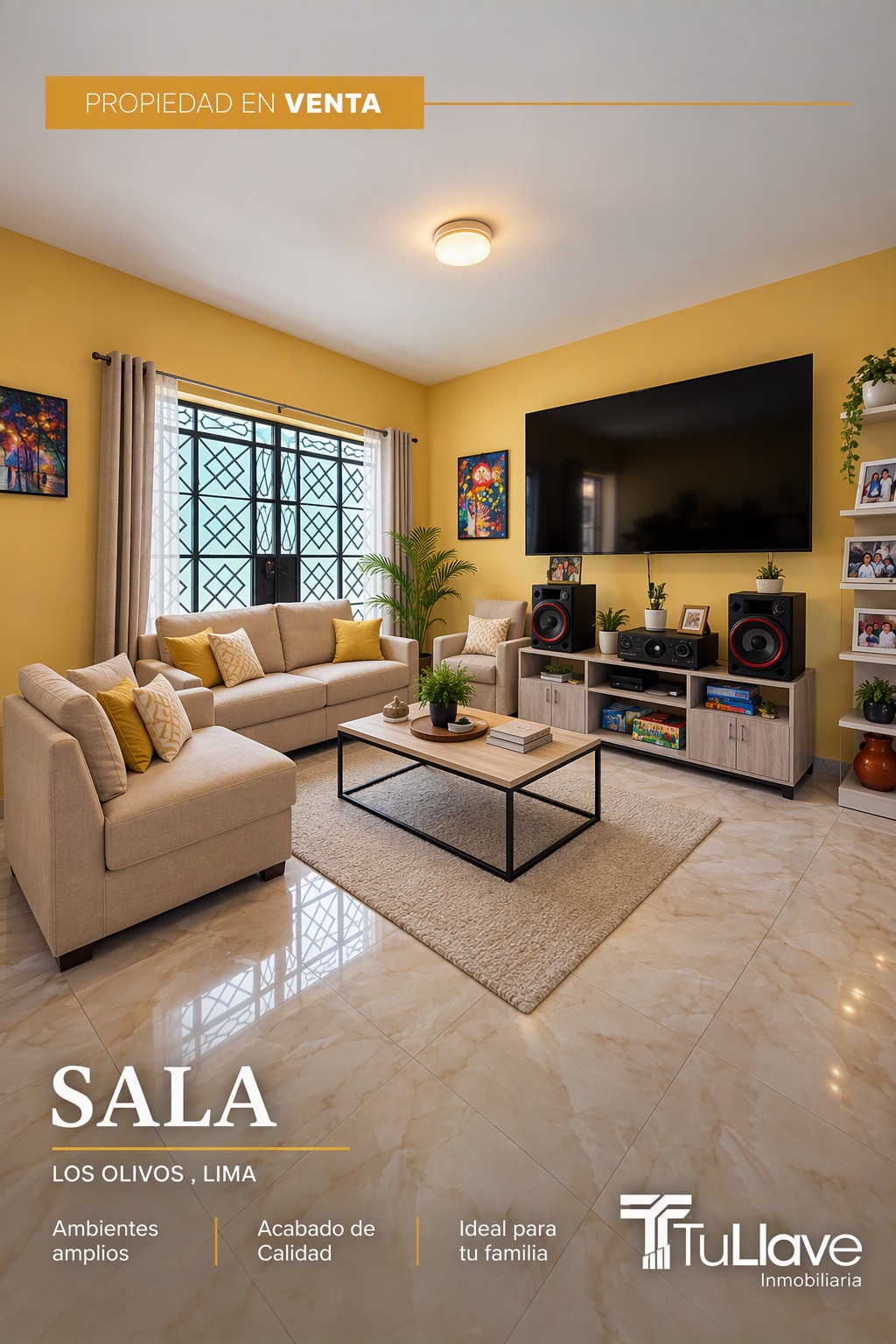 OPORTUNIDAD SE VENDE CASA EN LOS OLIVOS ALISOS 4PISOS — foto 4
